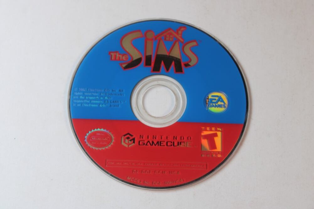 The Sims (Nintendo GameCube, 2003) Game Disc Only, Tested/Works, Authentic